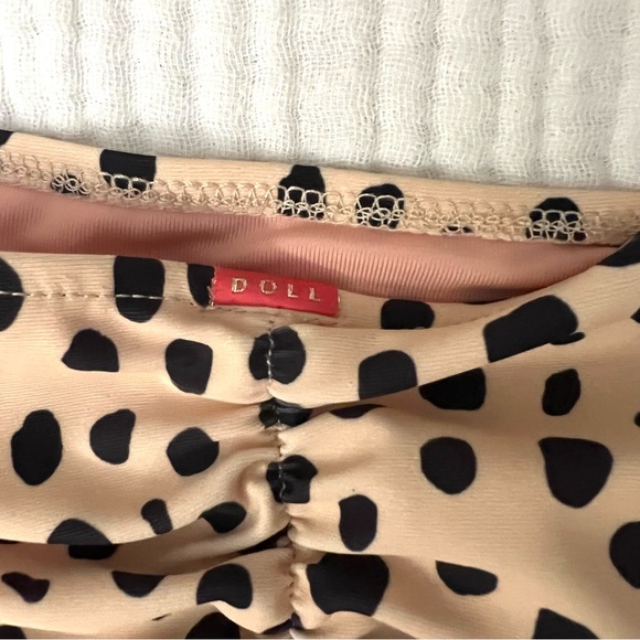 DOLL swimwear CHEETAH triangle top and classic bottom Small - Picture 7 of 10